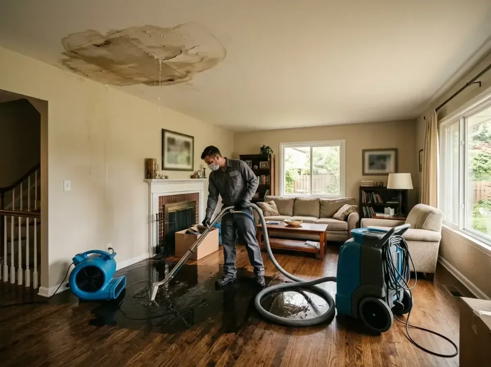 attic-pipe-burst-ceiling-drip-008 — frequently asked questions, Water Damage Restoration & Carpet Care in Sallisaw, OK